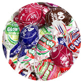 THE HAMPTON CANDY COMPANY frente del empaque mostrando variedad de paletas, conveniencia para eventos