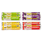 THE HAMPTON CANDY COMPANY frente del paquete mostrando variedad de rollos, fácil compartir