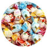 THE HAMPTON CANDY COMPANY bolsa frontal mostrando caramelos, presenta porción a granel