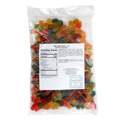 THE HAMPTON CANDY COMPANY primer plano de la textura gomosa para apreciar suavidad