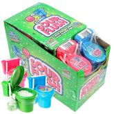 THE HAMPTON CANDY COMPANY inodoro frontal mostrando diseño divertido y atractivo