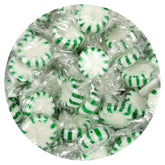 THE HAMPTON CANDY COMPANY paquete Starlight Spearmint al frente mostrando la etiqueta y el empaque