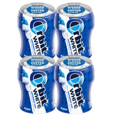 THE HAMPTON CANDY COMPANY bote frontal de Orbit White Peppermint mostrando etiqueta y cantidad
