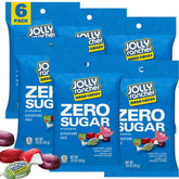 THE HAMPTON CANDY COMPANY bolsa JollyRanchers Zero Sugar frente, apariencia atractiva