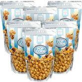 The Hampton Popcorn Company vista frontal de bolsa de caramelo, paquete atractivo