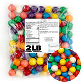 The Hampton Popcorn Company bolsa frontal con gumballs grandes y colores llamativos