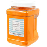 The Hampton Popcorn Company tarro frontal mostrando polvo cheddar, aporta sabor intenso