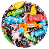 The Hampton Popcorn & Candy Company bolsa frontal con mezcla de Tootsie Midgees para compartir