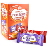 The Happy Snack Company — vista frontal del pack con 24 bolsas, ideal para meriendas