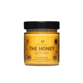THE HONEY OF SWEDEN tarro frontal mostrando etiqueta y vidrio claro, calidad visible