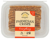 THE JOYFULL BAKERY envase frontal que muestra las crisps y su sabor everything