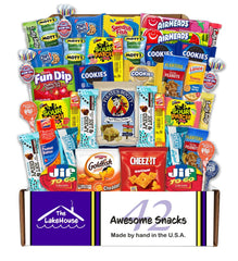 The LakeHouse caja frontal con 42 snacks lista para regalar