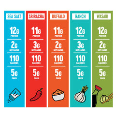 The Only Bean bolsa abierta en mano lista para comer, ideal para oficina o gimnasio