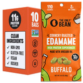 The Only Bean bolsa frontal Buffalo mostrando diseño y beneficio proteico