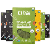 The Only Bean paquete variedad frente mostrando fideos y beneficios nutricionales