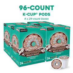 The Original Donut Shop cápsula K-Cup en primer plano, calidad y compatibilidad visibles