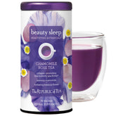 The Republic of Tea frente del paquete Beauty Sleep muestra 36 bolsitas y beneficio conveniencia