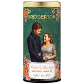 The Republic of Tea frente del paquete Bridgerton mostrando diseño atractivo