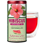 The Republic of Tea frente del empaque mostrando 36 bolsitas y diseño atractivo