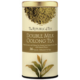 The Republic of Tea lata frontal mostrando diseño y conservación del té