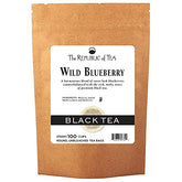 The Republic of Tea frente del envase mostrando 100 bolsitas y conveniencia