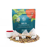 The Tea Spot envase frontal mostrando 15 bolsitas y claridad de producto