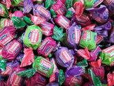 TheCandyCo Dubble Bubble paquete frontal mostrando envoltorios y beneficio práctico para ventas