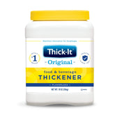 Thick-It lata frontal 10 oz mostrando etiqueta y uso práctico