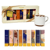 Thoughtfully caja frontal de 9 mezclas de cacao gourmet lista para regalar