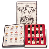 Thoughtfully caja libro frontal mostrando 12 mini frascos y diseño western que impresiona