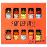 Thoughtfully vista frontal del estuche de 10 salsas ideal para regalar