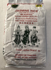 Three Ladies empaque frontal de 10 lbs mostrando etiqueta y beneficio de calidad constante