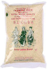 Three Ladies empaque frontal de 5 libras mostrando marca y beneficio de aroma