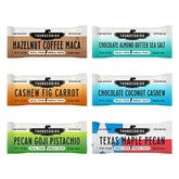 Thunderbird Real Food Bars envase frontal mostrando variedad y conveniencia