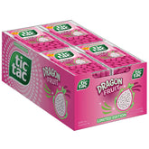 Tic Tac envase frontal con diseño Dragon Fruit y conveniencia para llevar