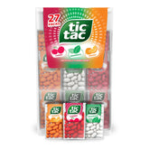 Tic Tac frontal packaging mostrando 27 paquetes para compartir frescor