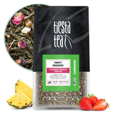 Tiesta Tea bolsa frontal mostrando diseño y capacidad para frescura