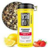Tiesta Tea lata frontal mostrando diseño y frescura
