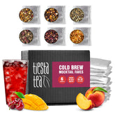 Tiesta Tea frontal del paquete que muestra el conjunto frutal y su frescura