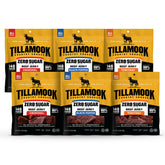 Tillamook Country Smoker frente del empaque mostrando variedad y conveniencia
