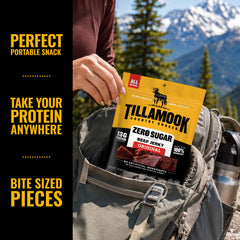 Tillamook Country Smoker detalle del ahumado y especias que resalta sabor natural