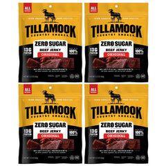Tillamook Country Smoker frente del paquete mostrando sabor Original y conveniencia