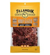 TILLAMOOK COUNTRY SMOKER empaque frontal que muestra sabor y ventaja proteica