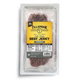 Tillamook Country Smoker frente del paquete con tiras finas y sabor ahumado