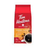 Tim Hortons bolsa frontal Caramel Toffee mostrando diseño y conveniencia