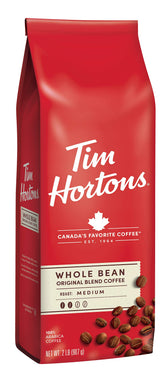Tim Hortons bolsa frente 32 oz mostrando el empaque y marca reconocible para compra segura
