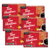 Tim Hortons paquete frontal de cápsulas maple mostrando diseño y cantidad