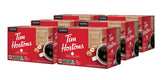 Tim Hortons paquete frontal mostrando diseño rojo y 72 cápsulas, perfecto suministro