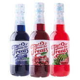 Time For Treats pack frontal mostrando las tres botellas y colores vibrantes