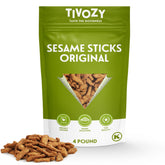 TIVOZY paquete frontal mostrando el diseño y beneficios de sabor